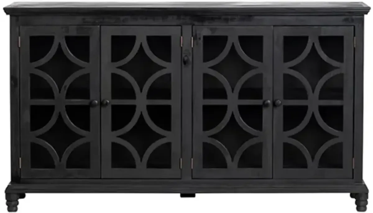 Crestview Collection Elements Black Sideboard