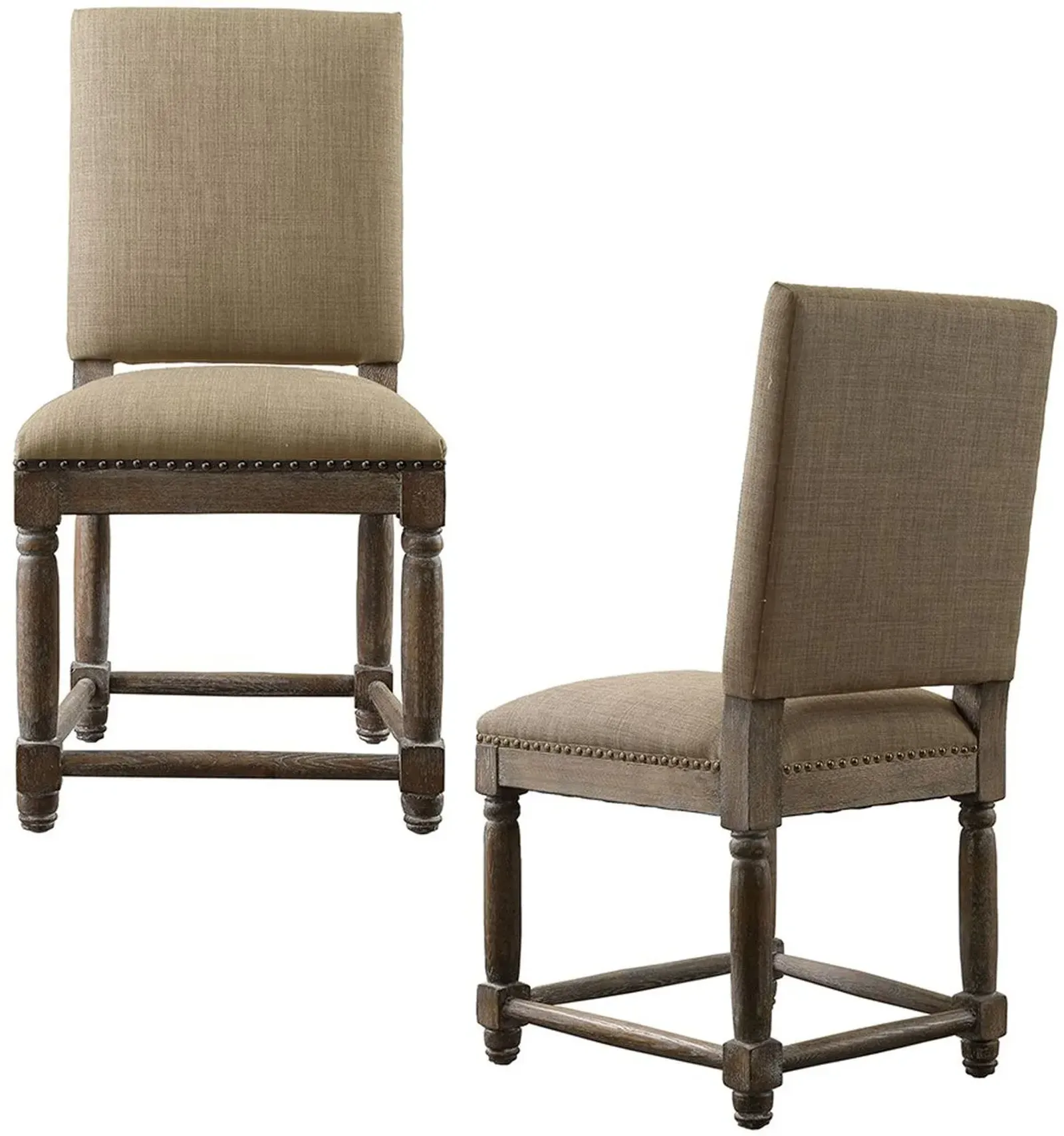 Olliix by Madison Park Sand Cirque Dining Chair (Set of 2)