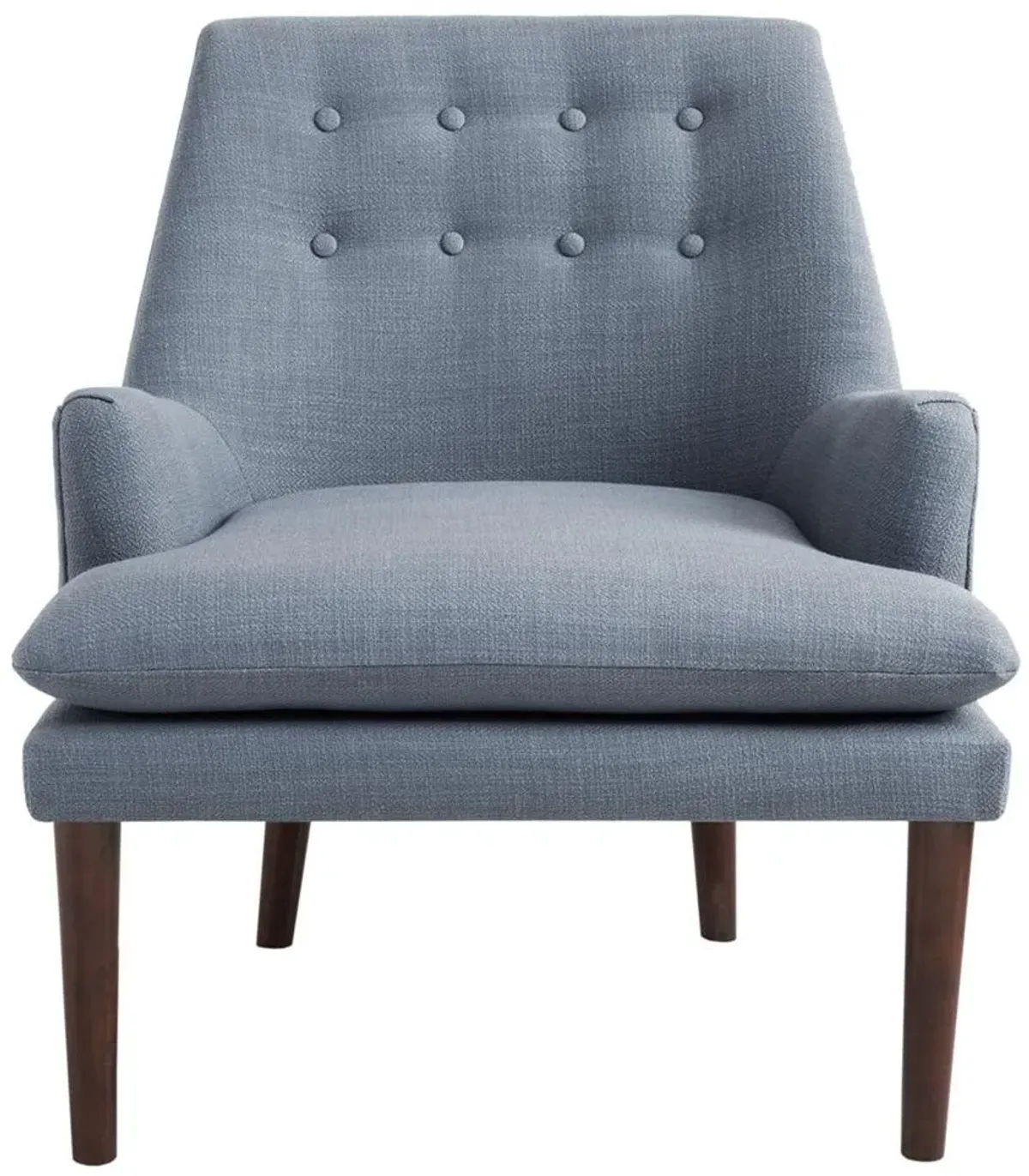 Olliix by Madison Park Blue Taylor Mid-Century Accent Chair