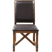 Olliix by INK+IVY Chocolate Lancaster Dining Chair