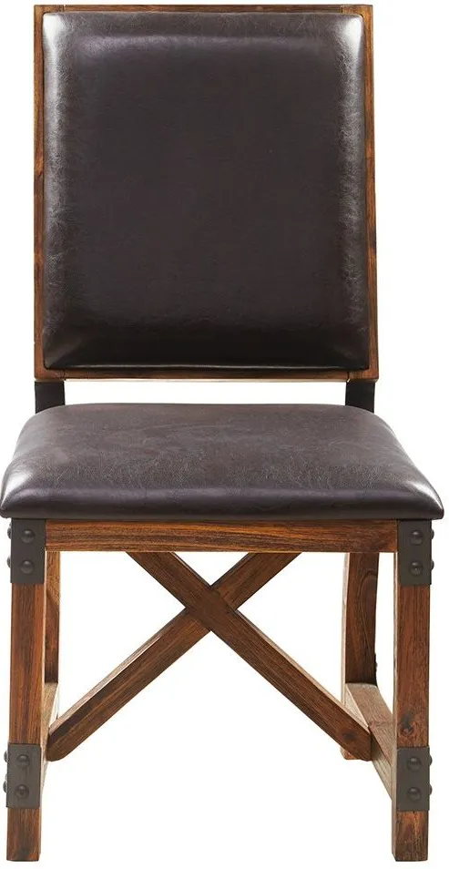 Olliix by INK+IVY Chocolate Lancaster Dining Chair
