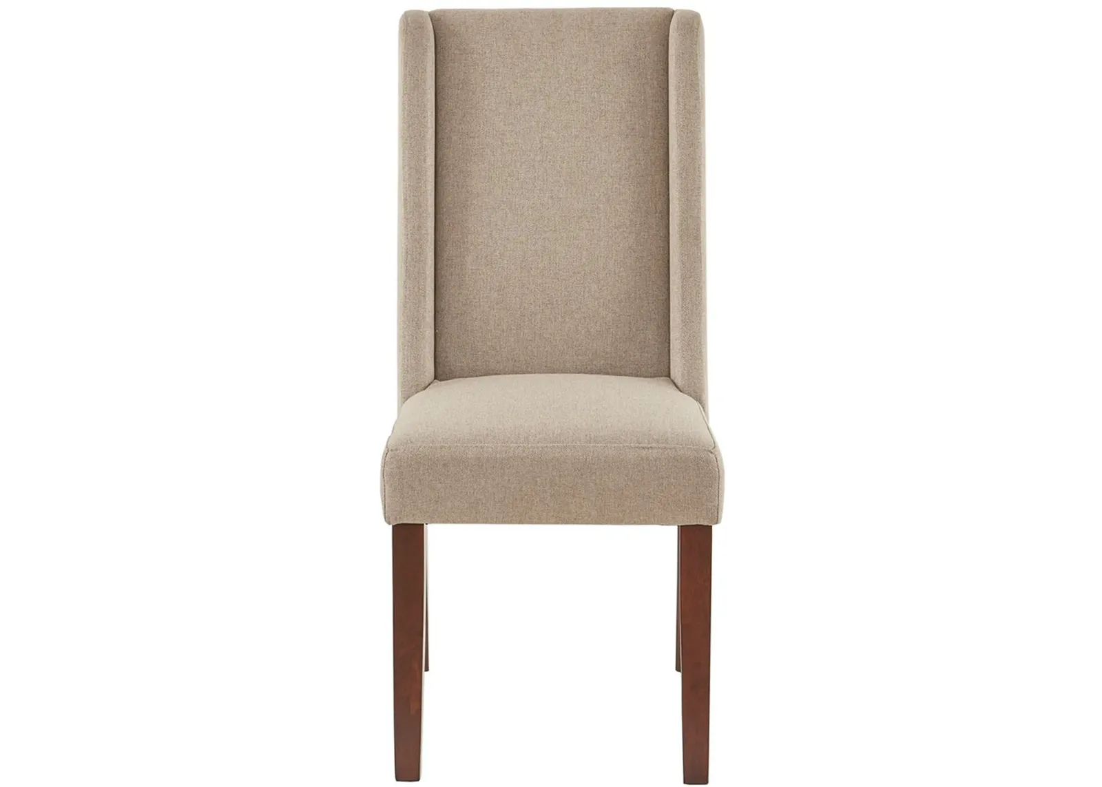 Olliix by Madison Park Taupe Brody Wing Dining Chair (Set of 2)