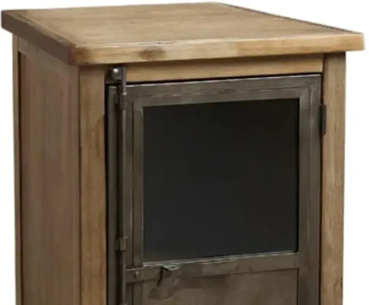 Crestview Collection Elements Brown Cabinet