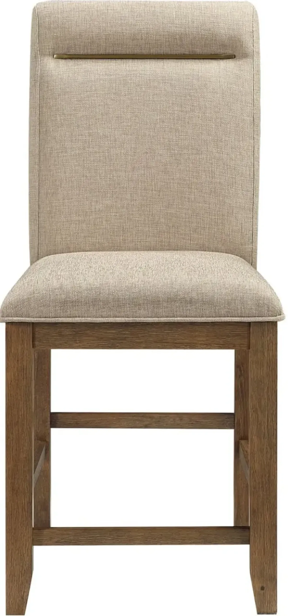 Steve Silver Co. Garland Beige/Toffee Counter Stool