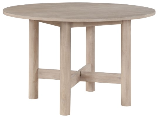 Steve Silver Co. Gabby Washed Oak 48" Round Dining Table