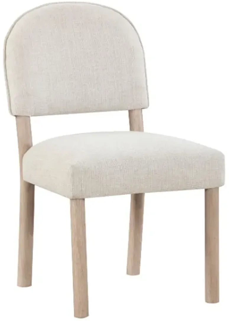 Steve Silver Co. Gabby Washed Oak/White Dining Side Chair