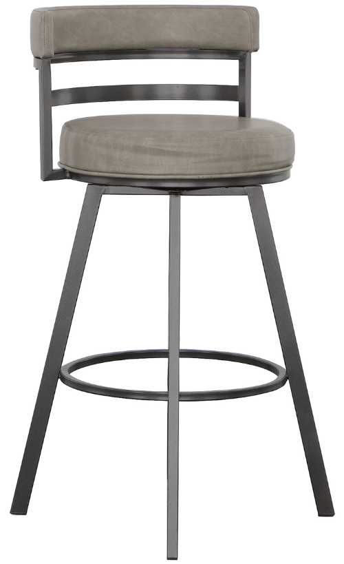 Steve Silver Co. Gene Black/Gray Bar Stool