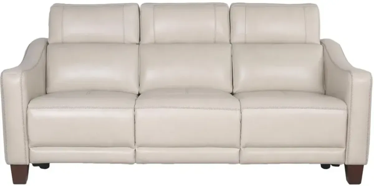 Steve Silver Co. Giorno Ivory Power Reclining Sofa