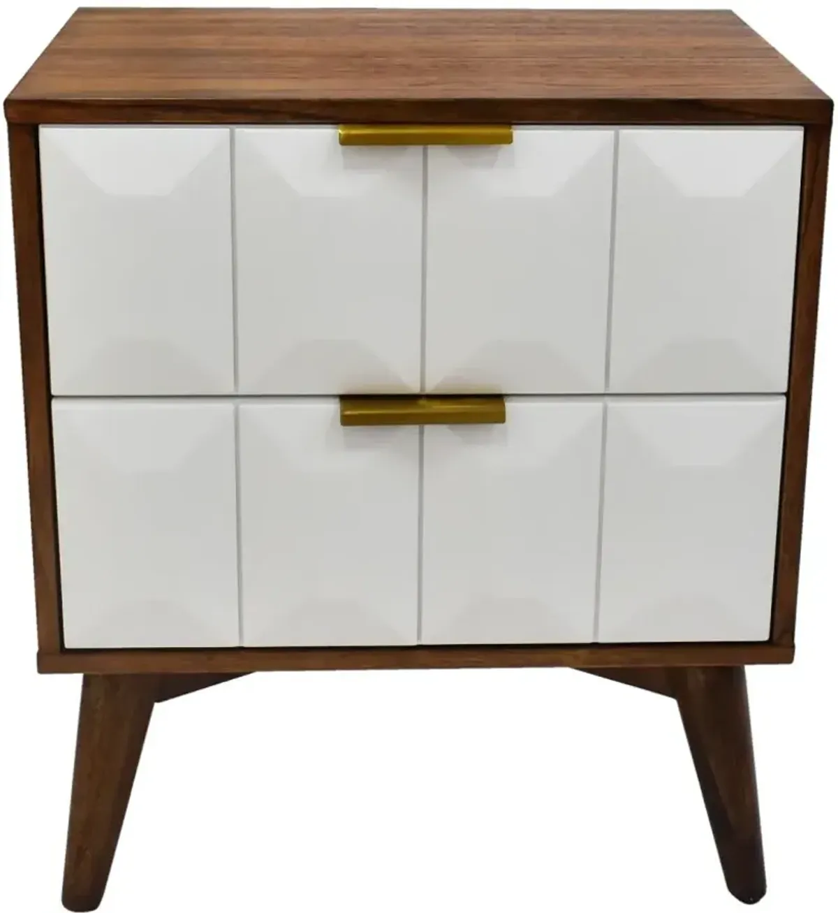 Steve Silver Co. Ginny Burnished Walnut Nightstand