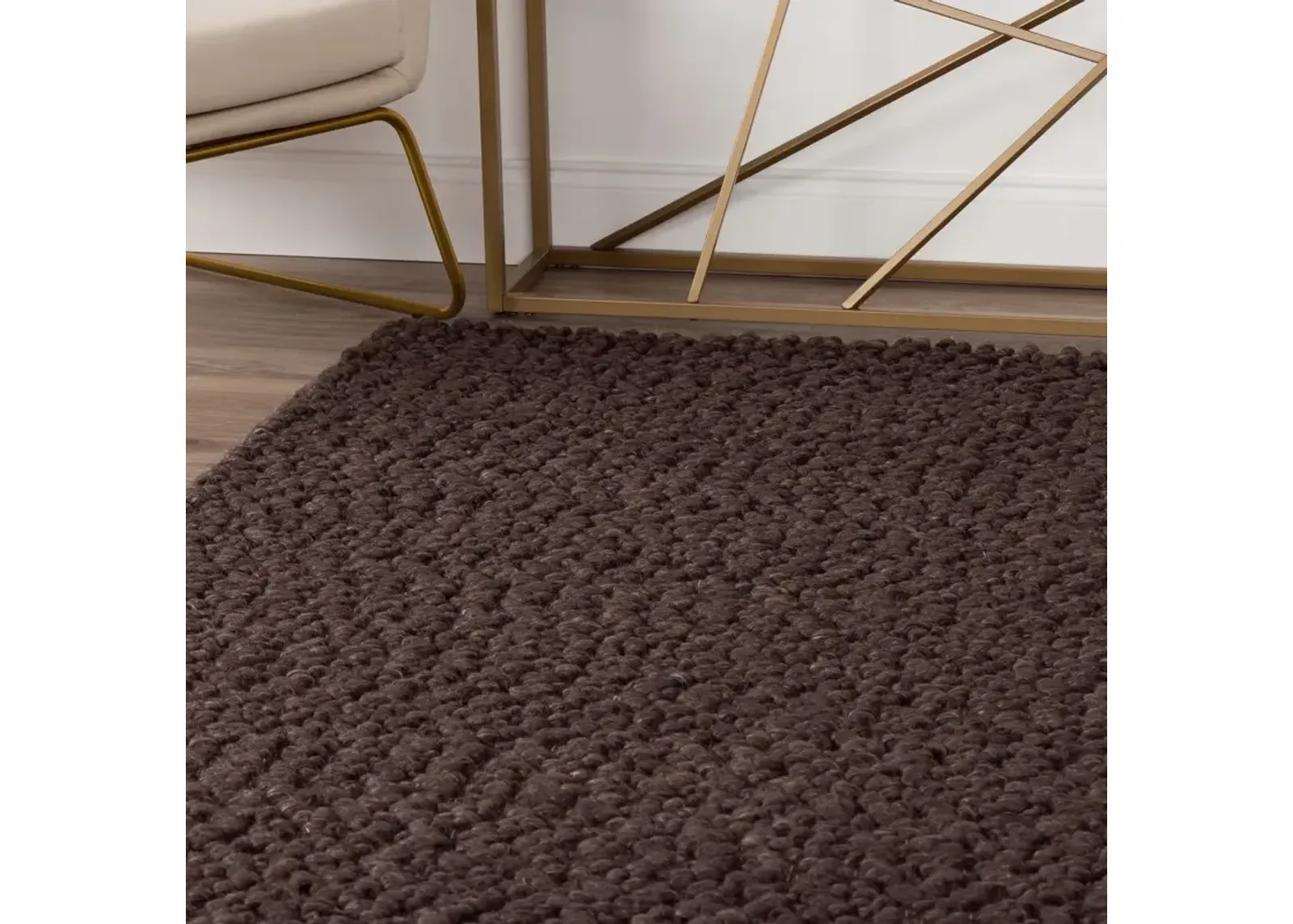 Dalyn Rug Company Gorbea Chocolate 5'x8' Area Rug