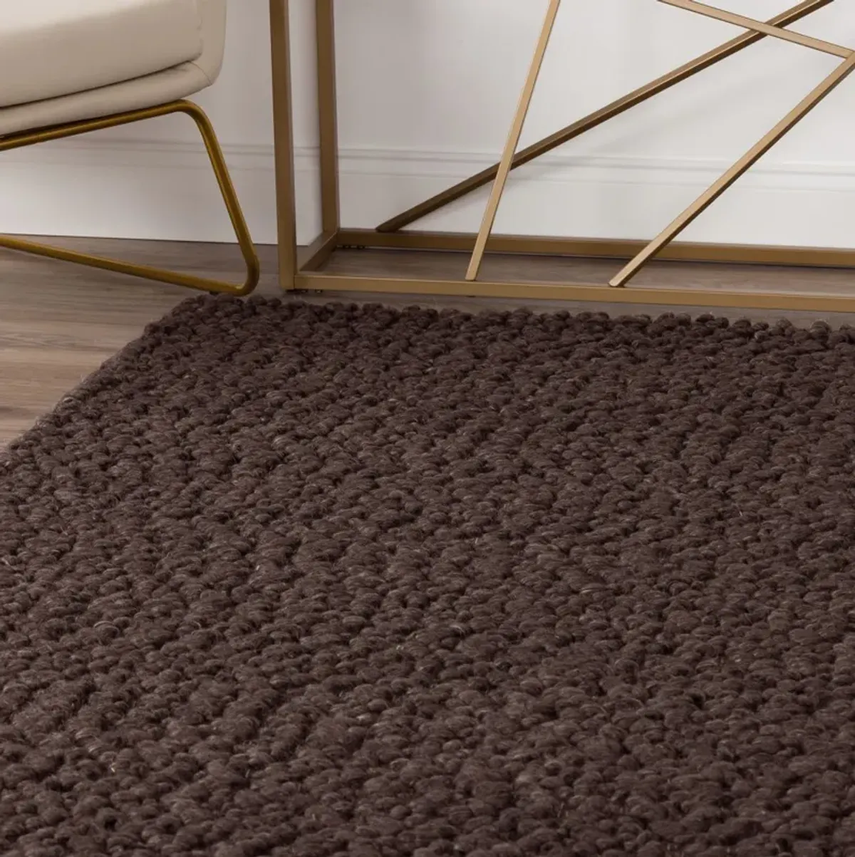 Dalyn Rug Company Gorbea Chocolate 5'x8' Area Rug