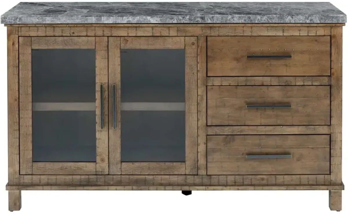 Steve Silver Co. Grayson Dusty Honey/Gray Server