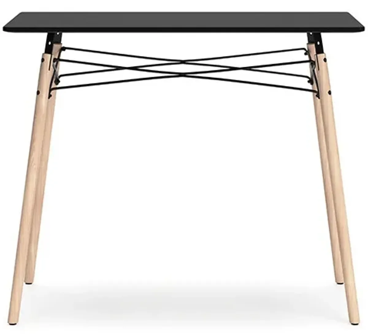 Signature Design by Ashley® Jaspeni Black Natural Office Desk