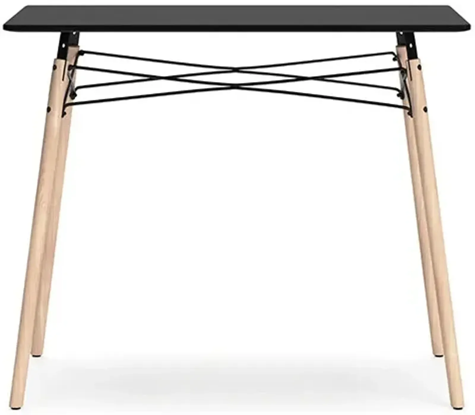 Signature Design by Ashley® Jaspeni Black Natural Office Desk