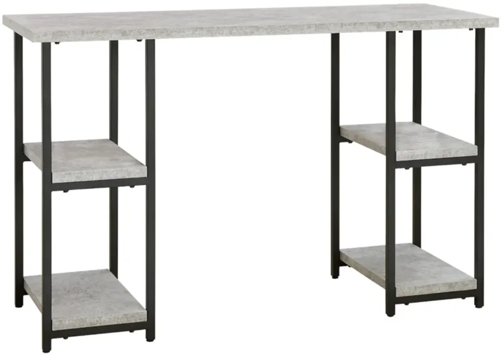 Signature Design by Ashley® Lazabon 48" Gray/Black Office Desk