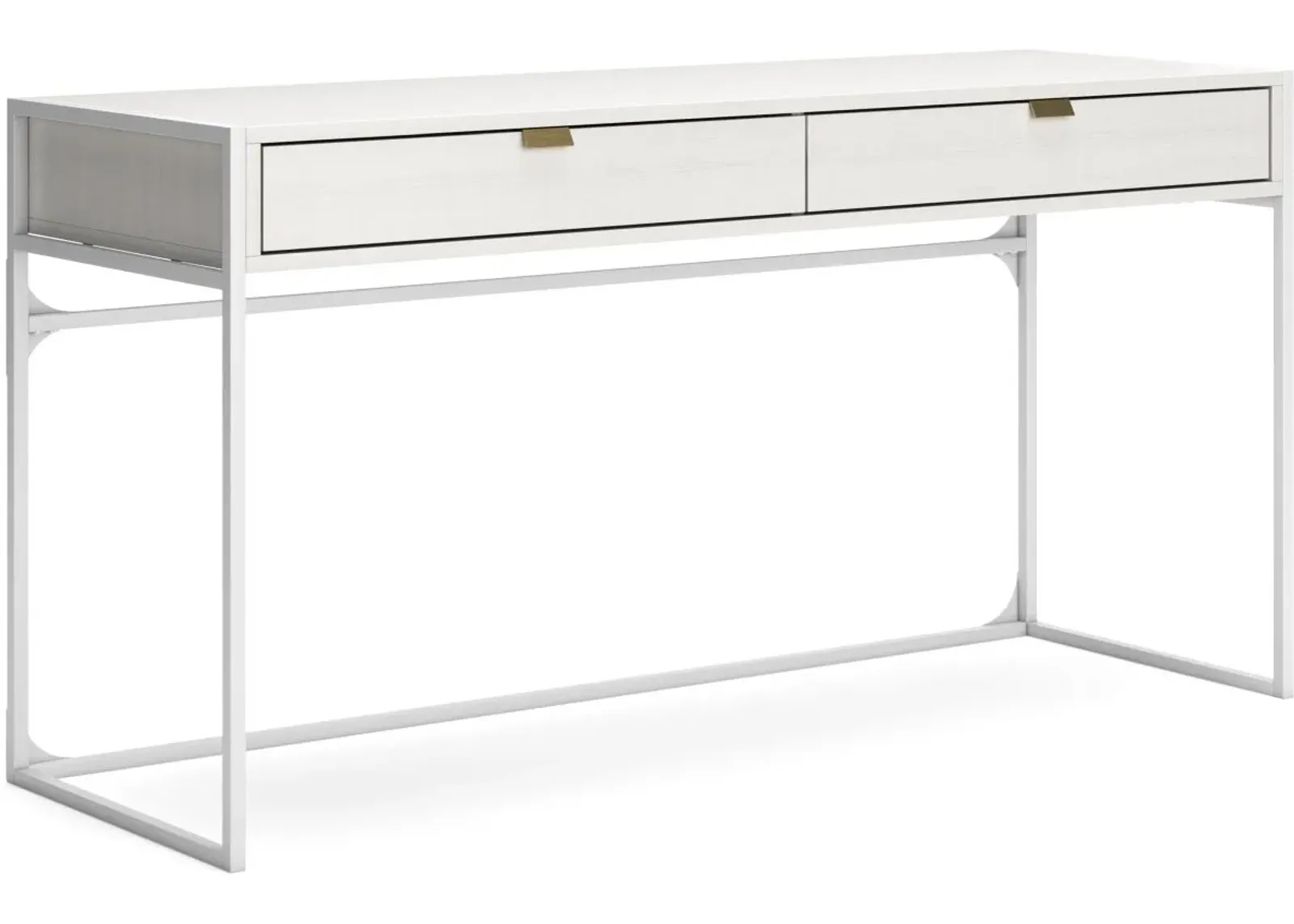 Signature Design by Ashley® Deznee White 2 Drawers Office Desk