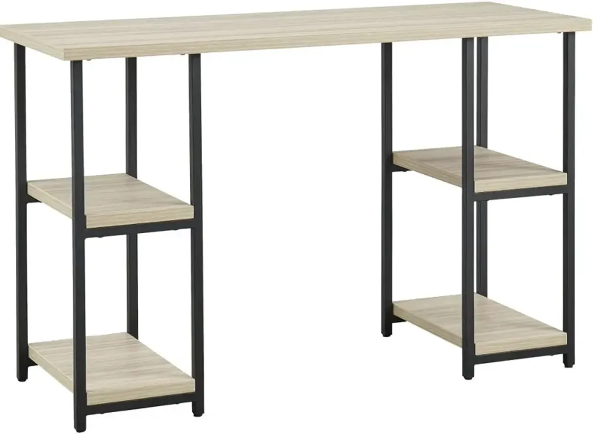 Signature Design by Ashley® Waylowe Natural/Black 48" Office Desk