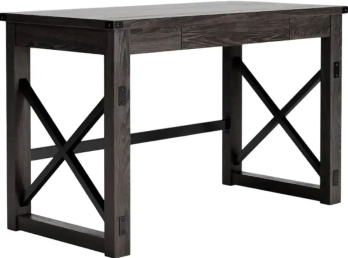 Signature Design by Ashley® Freedan Grayish Brown 48" Home Office Desk