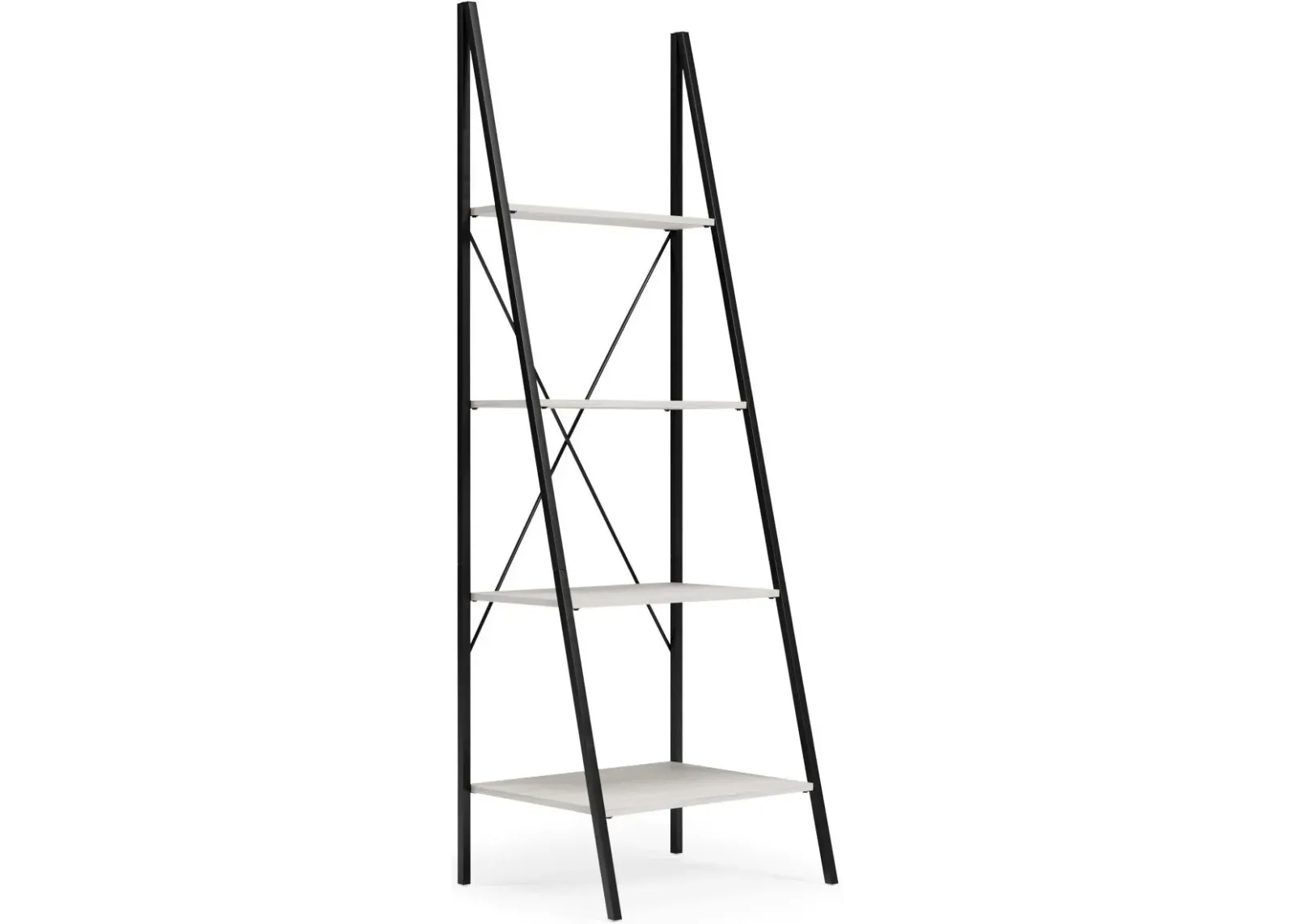 Signature Design by Ashley® Bayflynn White/Black 4 Shelves Bookcase