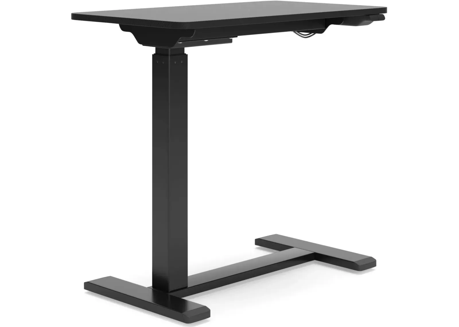 Signature Design by Ashley® Lynxtyn Black Adjustable Height Office Side Desk