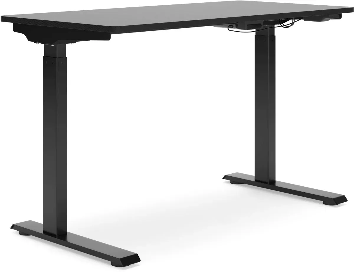 Signature Design by Ashley® Lynxtyn Black 29" Adjustable Height Office Desk