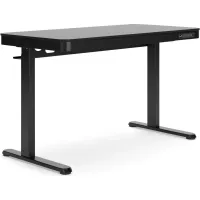 Signature Design by Ashley® Lynxtyn Black 28" Adjustable Height Office Desk