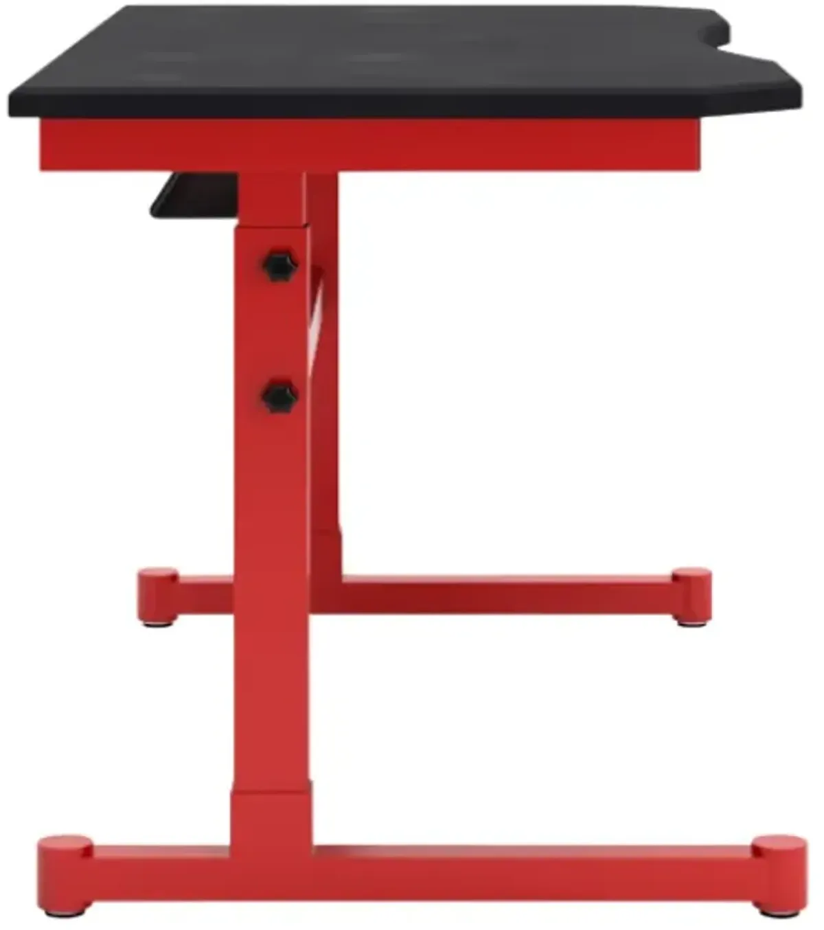 Signature Design by Ashley® Lynxtyn Black/Red Adjustable Height Office Desk