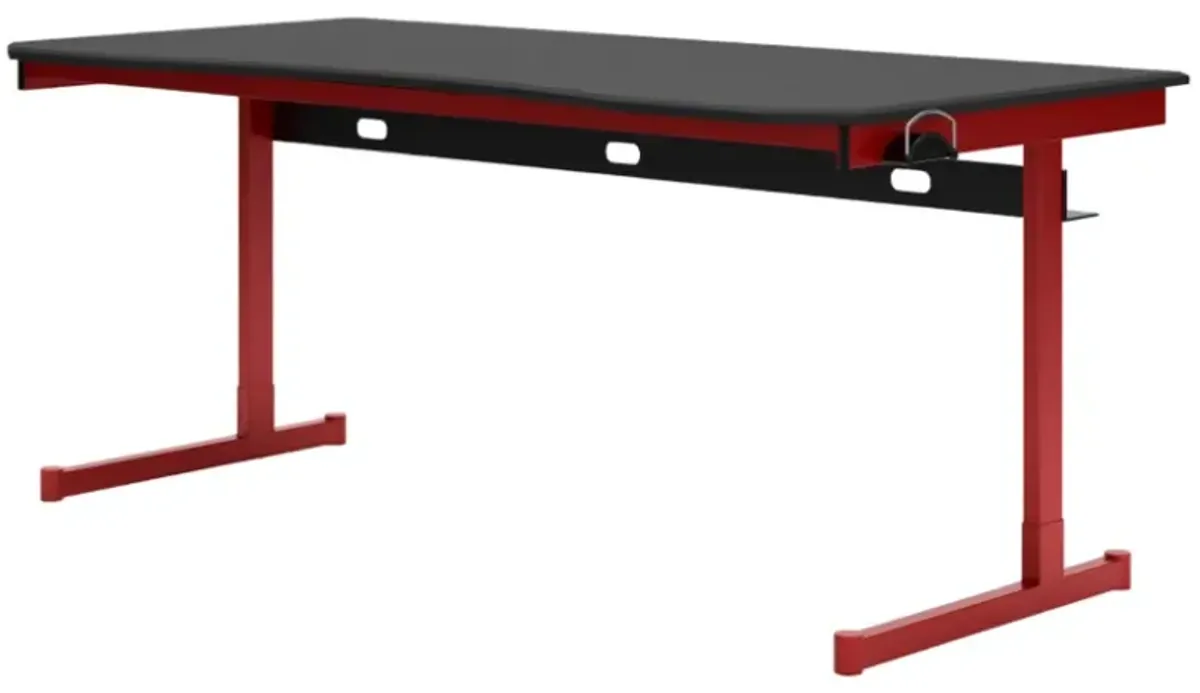 Signature Design by Ashley® Lynxtyn Black/Red Office Desk