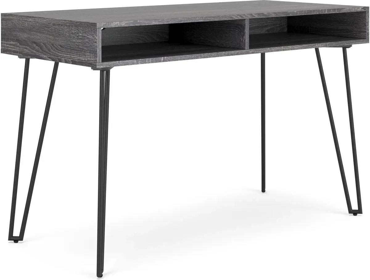 Signature Design by Ashley® Strumford Black/Charcoal Gray Office Desk