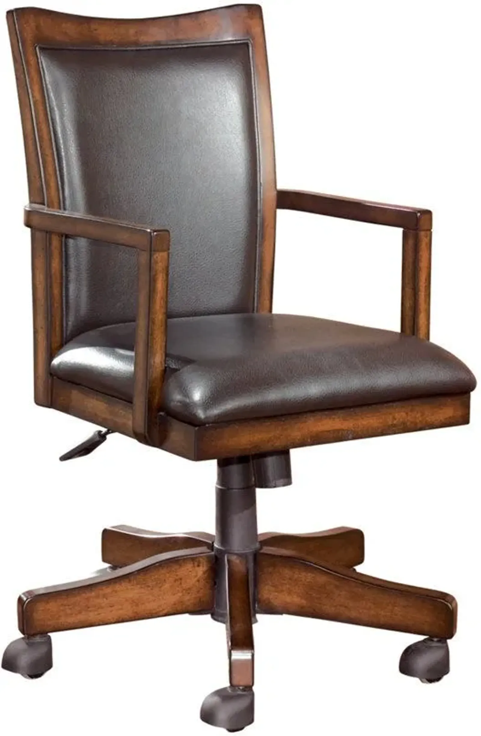 Signature Design by Ashley® Hamlyn Medium Brown Office Swivel Desk Chair