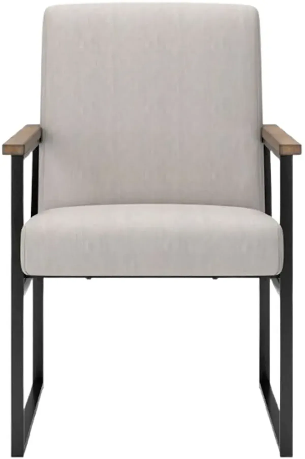 Signature Design by Ashley® Montia Beige/Gunmetal Gray Home Office Desk Chair