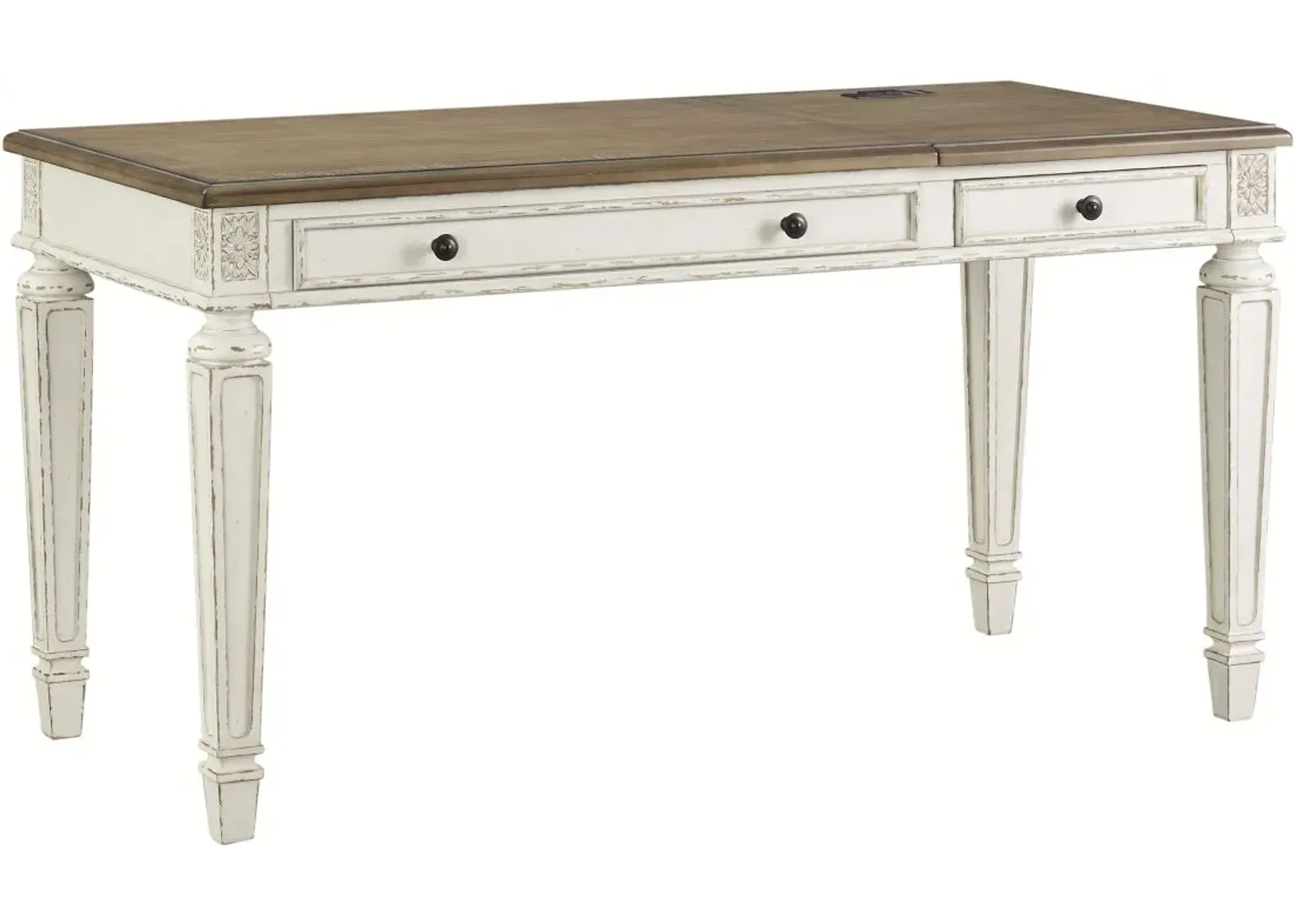 Signature Design by Ashley® Realyn Two-Tone Office Lift Top Desk