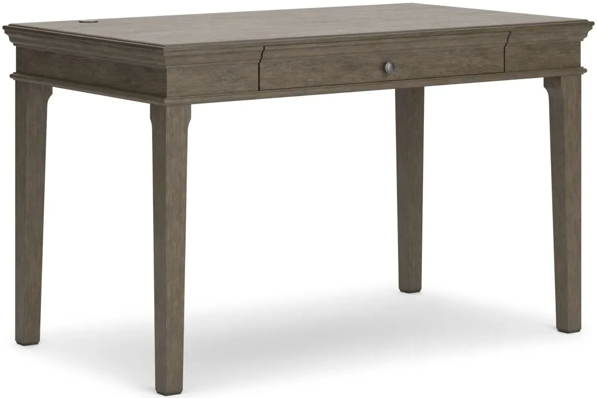 Signature Design by Ashley® Janismore Weathered Gray Office Small Leg Desk