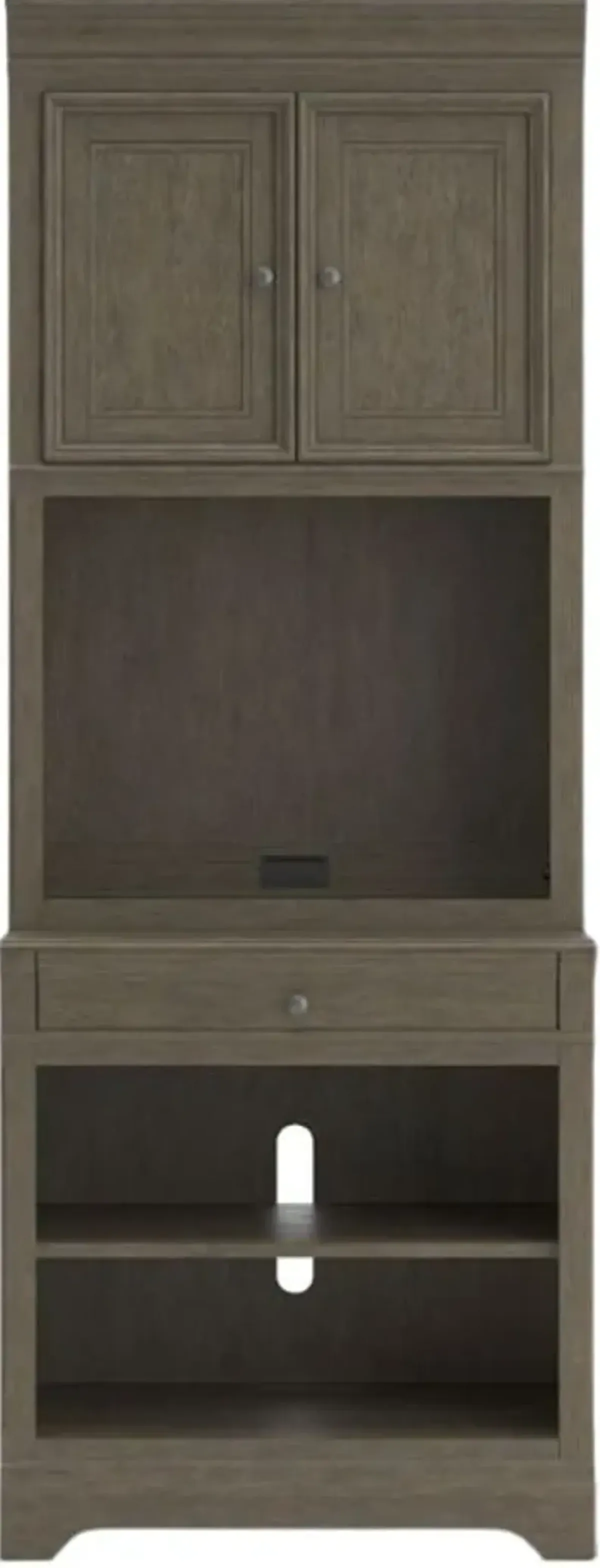 Signature Design by Ashley® Janismore Distressed Weathered Gray Bookcase