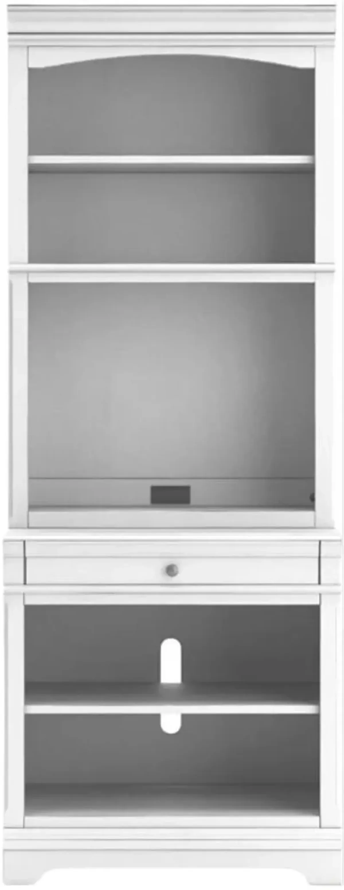 Signature Design by Ashley® Kanwyn Distressed Whitewash Bookcase