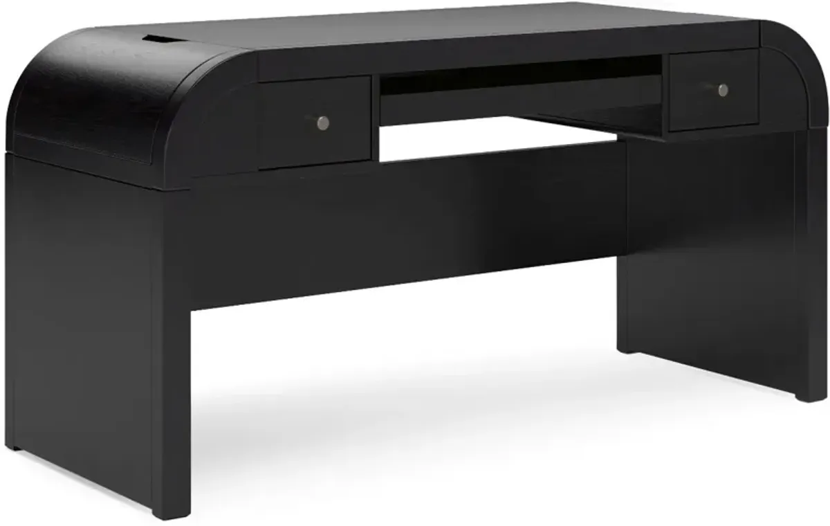 Signature Design by Ashley® Rowanbeck Black Home Office Desk