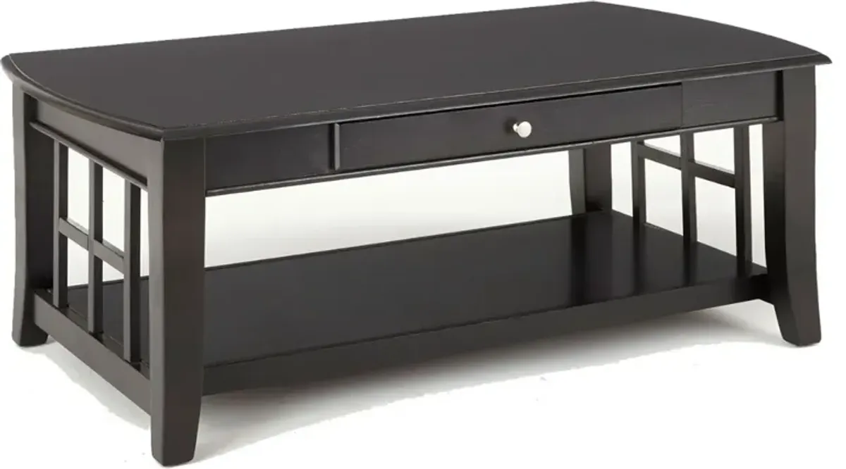 Steve Silver Co. Cassidy Ebony Cocktail Table