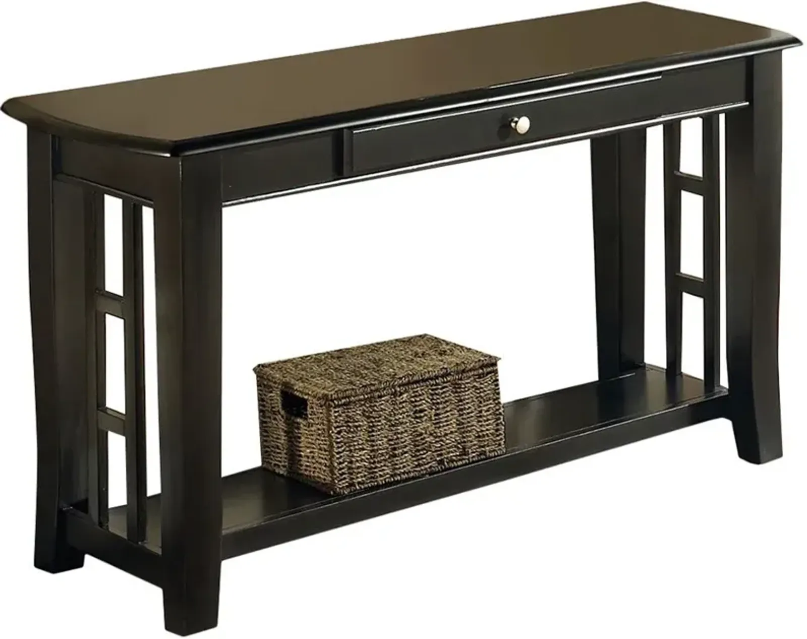 Steve Silver Co. Cassidy Ebony Sofa Table