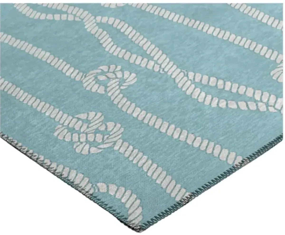 Dalyn Rug Company Harbor HA7 Lagoon 5'x8' Area Rug