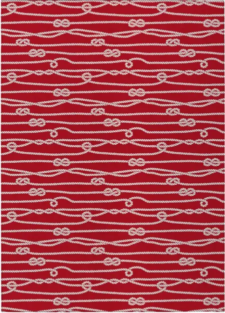 Dalyn Rug Company Harbor Red 5'x8' Style 1 Area Rug