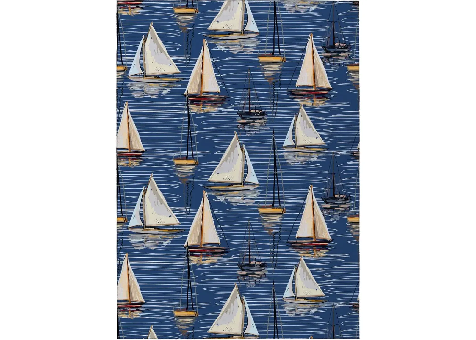 Dalyn Rug Company Harbor Navy 5'x8' Style 4 Area Rug