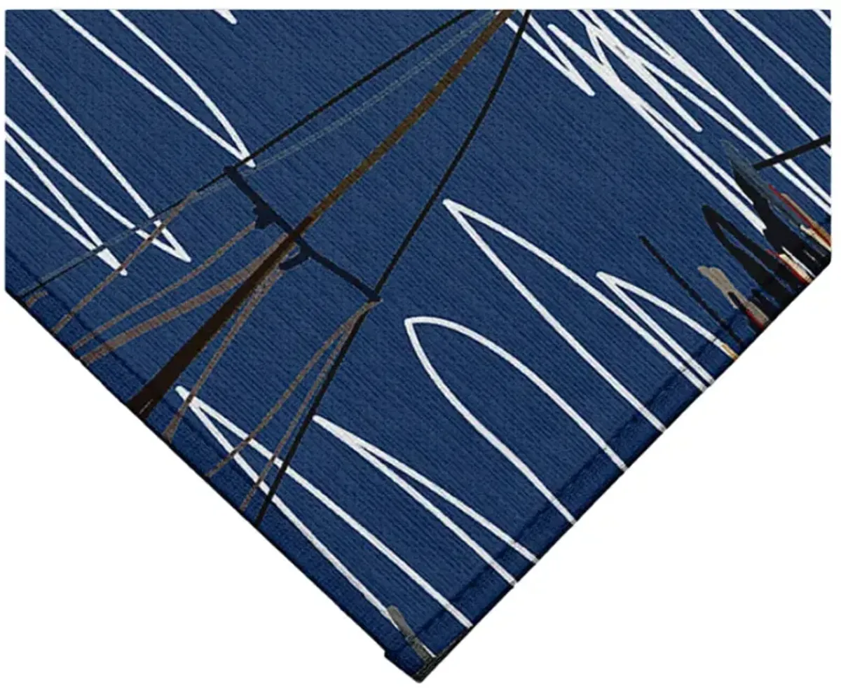 Dalyn Rug Company Harbor Navy 8'x10' Style 4 Area Rug