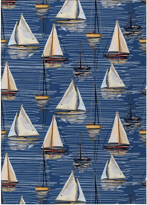 Dalyn Rug Company Harbor Navy 8'x10' Style 4 Area Rug
