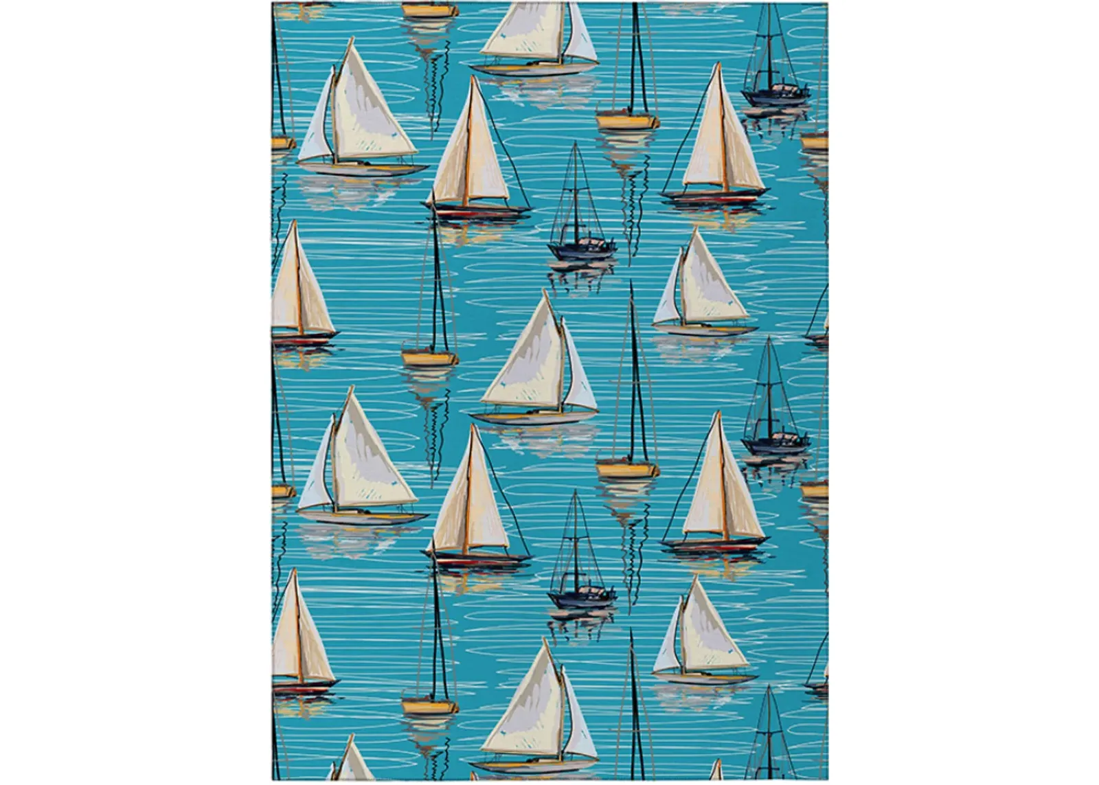 Dalyn Rug Company Harbor Teal 8'x10' Area Rug