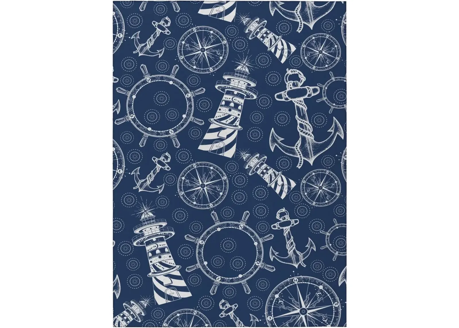 Dalyn Rug Company Harbor Navy 5'x8' Style 3 Area Rug