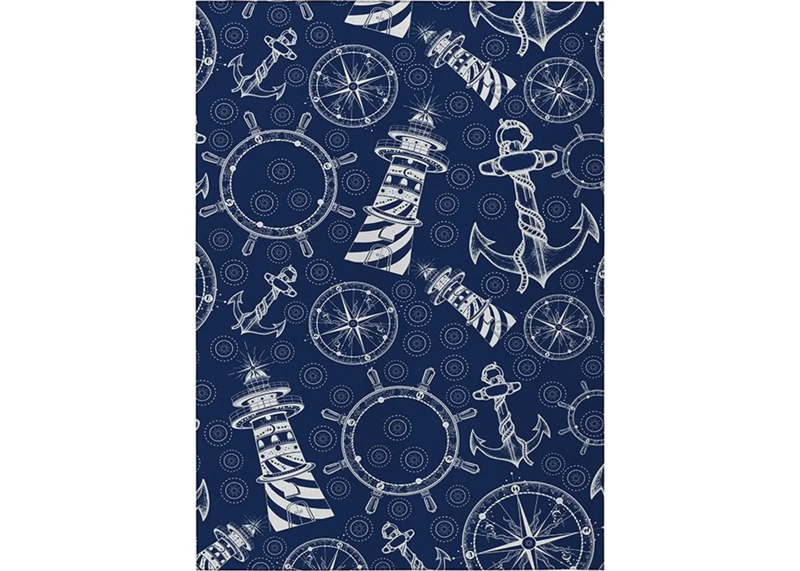 Dalyn Rug Company Harbor Navy 8'x10' Style 3 Area Rug