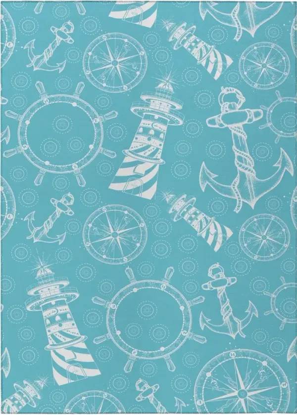 Dalyn Rug Company Harbor HA9 Ocean 5'x8' Area Rug