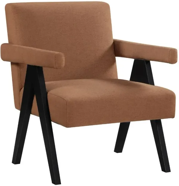 Steve Silver Co. Helen Black/Rust Accent Chair