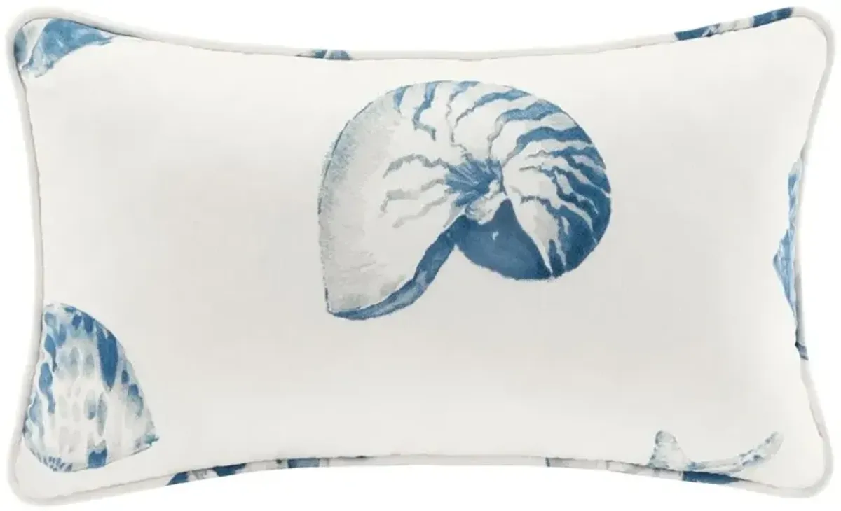 Olliix by Harbor House Beach House Blue Oblong Pillow