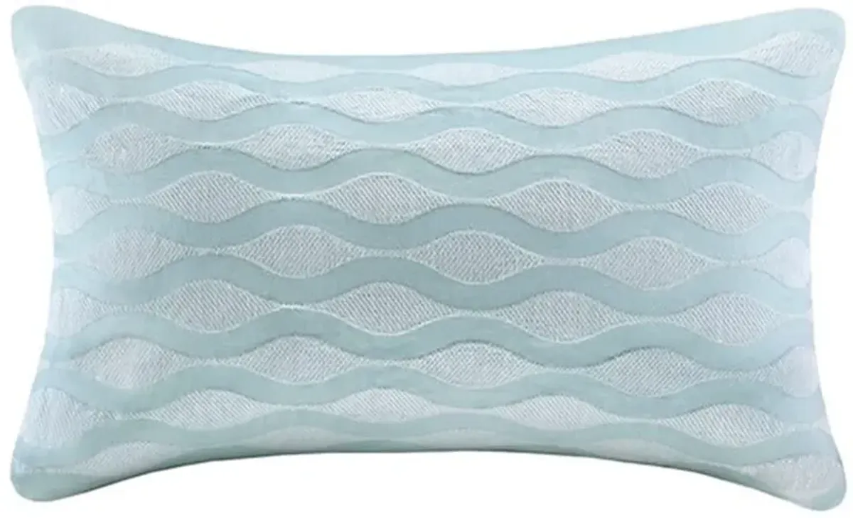 Olliix by Harbor House Blue Maya Bay Oblong Pillow
